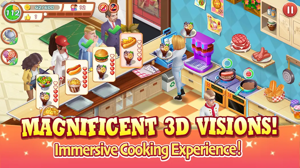 The Cooking Show MOD APK на Android — Много денег — скриншот 2