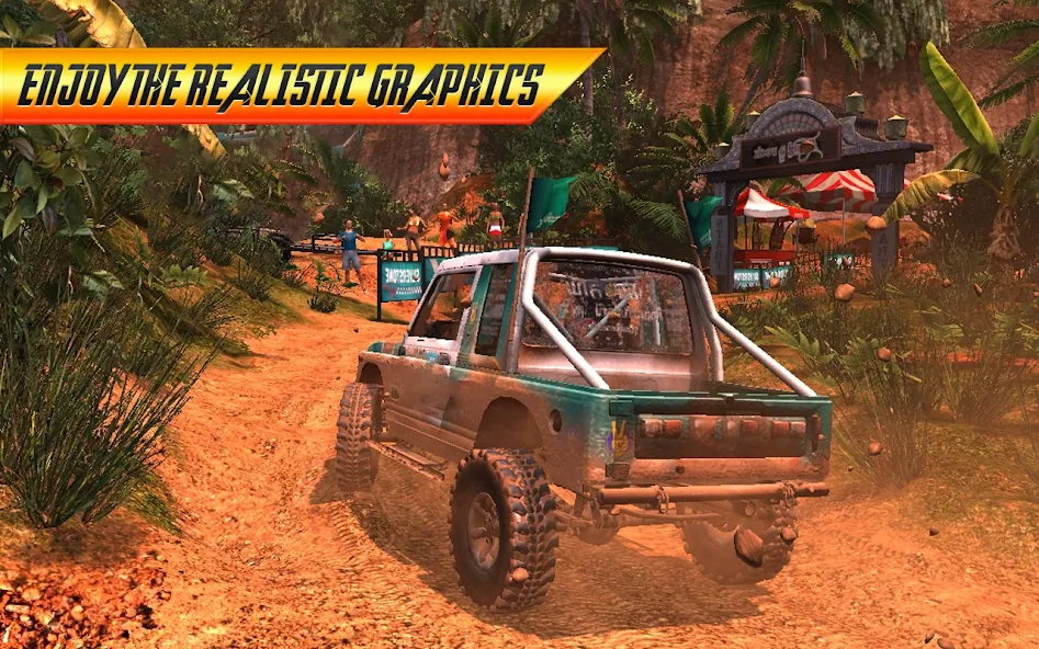 Скачать Offroad Jeep Driving Simulator на Андроид — Много денег — скриншот 4