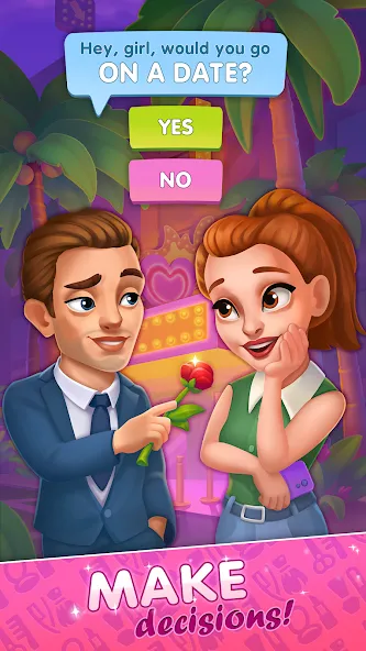 Beauty Tycoon: Hair Salon Game MOD APK на Android — Много денег — скриншот 2