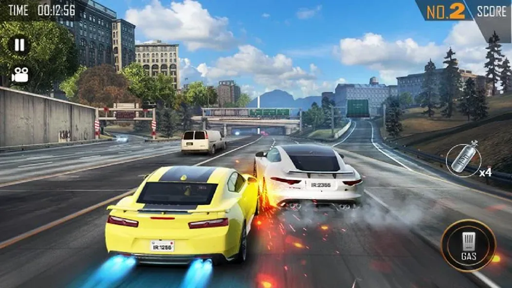 Скачать взломанную Real City Drift Racing Driving — Много денег — скриншот 1