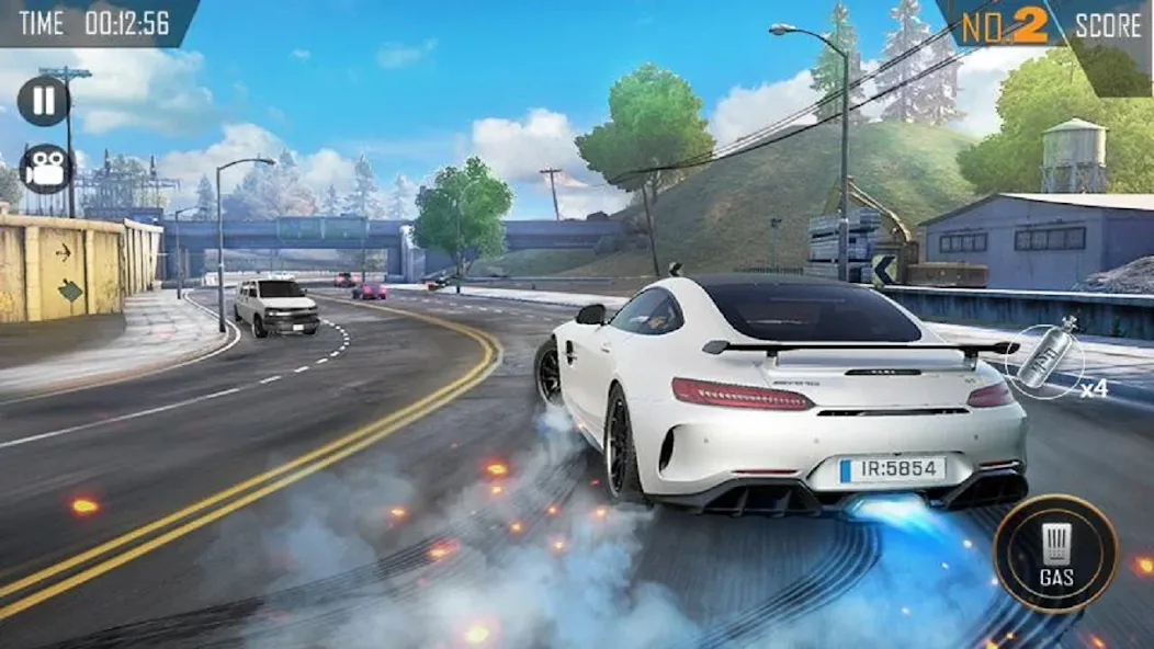 Скачать взломанную Real City Drift Racing Driving — Много денег — скриншот 3