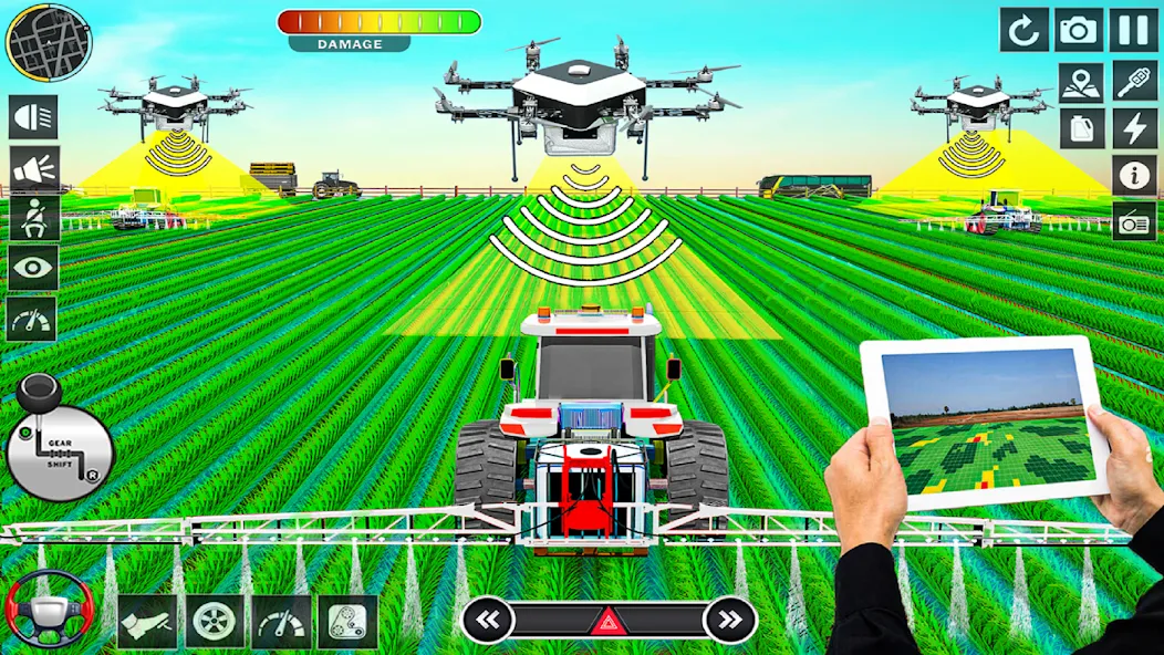 Big Tractor Farming Simulator Mod APK Взлом на много денег — Скачать на Андроид — скриншот 3