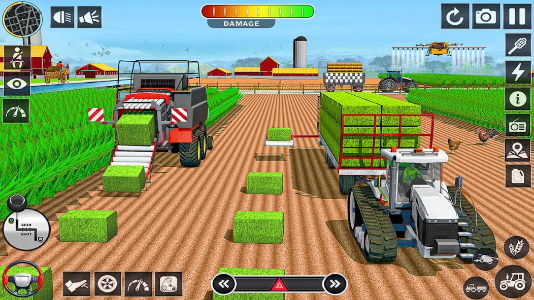 Big Tractor Farming Simulator Mod APK Взлом на много денег — Скачать на Андроид — скриншот 5