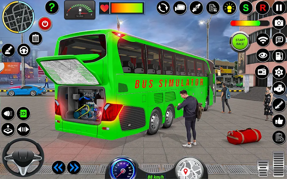 City Bus Simulator 3D Bus Game (Мод Много денег и всё разблокировано) — скриншот 2