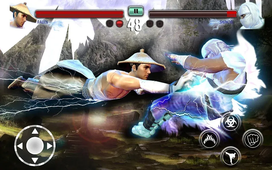 Скачать Ninja Games Fighting: Kung Fu — Много денег и без рекламы — скриншот 1