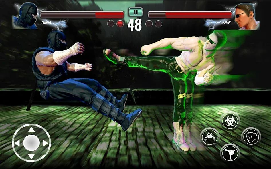 Скачать Ninja Games Fighting: Kung Fu — Много денег и без рекламы — скриншот 2