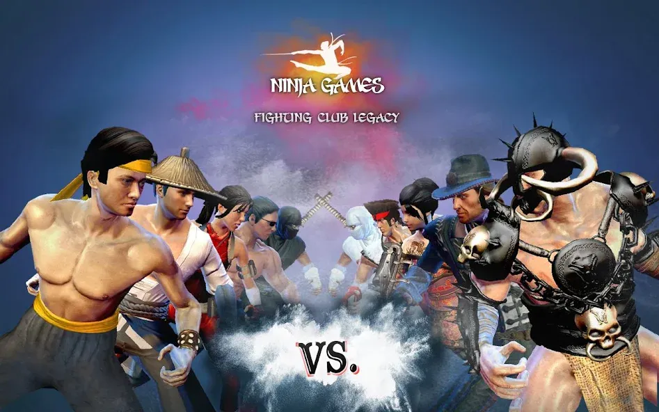 Скачать Ninja Games Fighting: Kung Fu — Много денег и без рекламы — скриншот 5