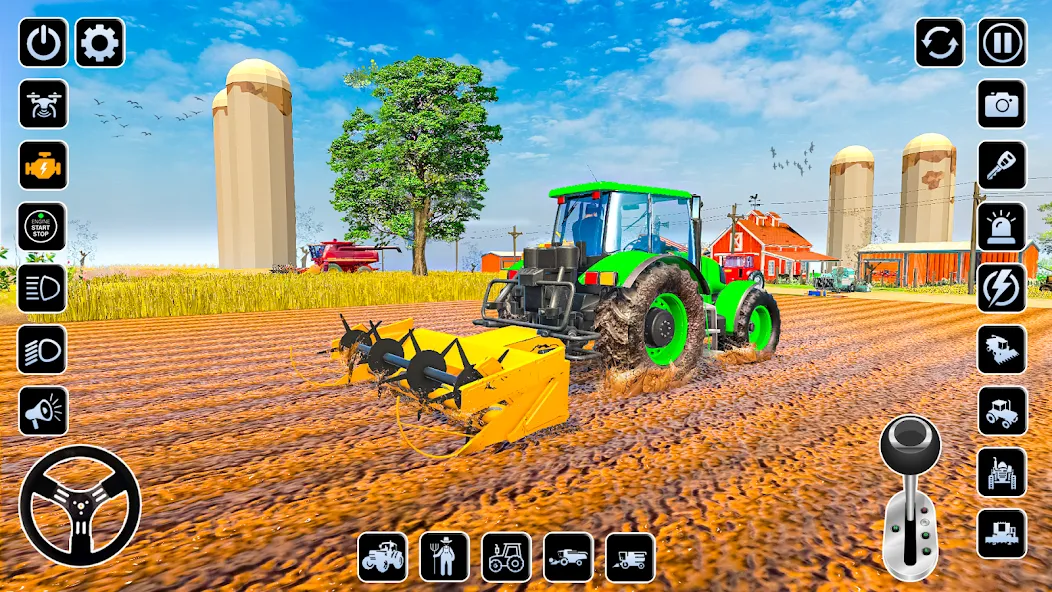 Farming Games & Tractor Games MOD APK — Много денег — скриншот 3