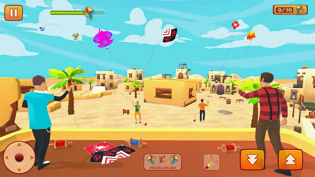 Скачать Kite Game: Kite Flying Game 3D — Последняя версия (Много денег) — скриншот 2 Скачать Kite Game: Kite Flying Game 3D — Последняя версия (Много денег) — скриншот 2