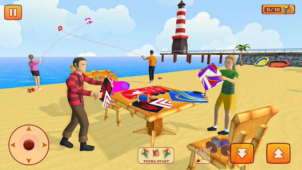 Скачать Kite Game: Kite Flying Game 3D — Последняя версия (Много денег) — скриншот 3 Скачать Kite Game: Kite Flying Game 3D — Последняя версия (Много денег) — скриншот 3