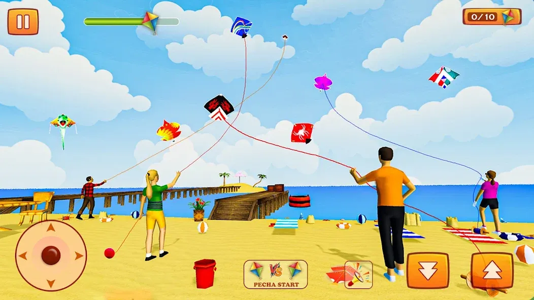 Скачать Kite Game: Kite Flying Game 3D — Последняя версия (Много денег) — скриншот 4 Скачать Kite Game: Kite Flying Game 3D — Последняя версия (Много денег) — скриншот 4