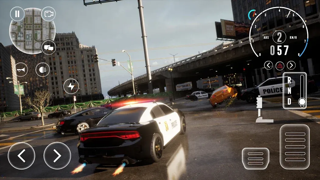 Police Car Simulator 2023 — Много денег — скриншот 3