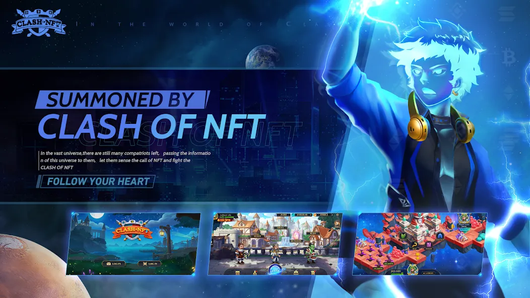 Clash Of NFT на Андроид — Взломанная на крипту и бесконечные деньги — скриншот 2