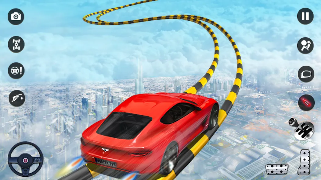 Скачать TopRace: Fast Car Simulator на Android — Много денег — скриншот 2