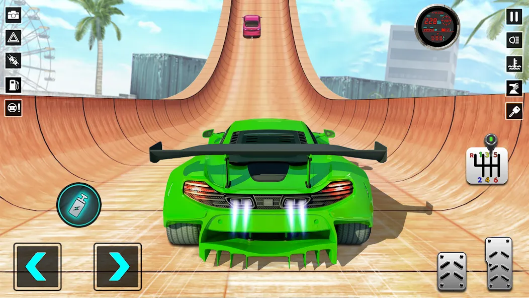 Скачать TopRace: Fast Car Simulator на Android — Много денег — скриншот 3