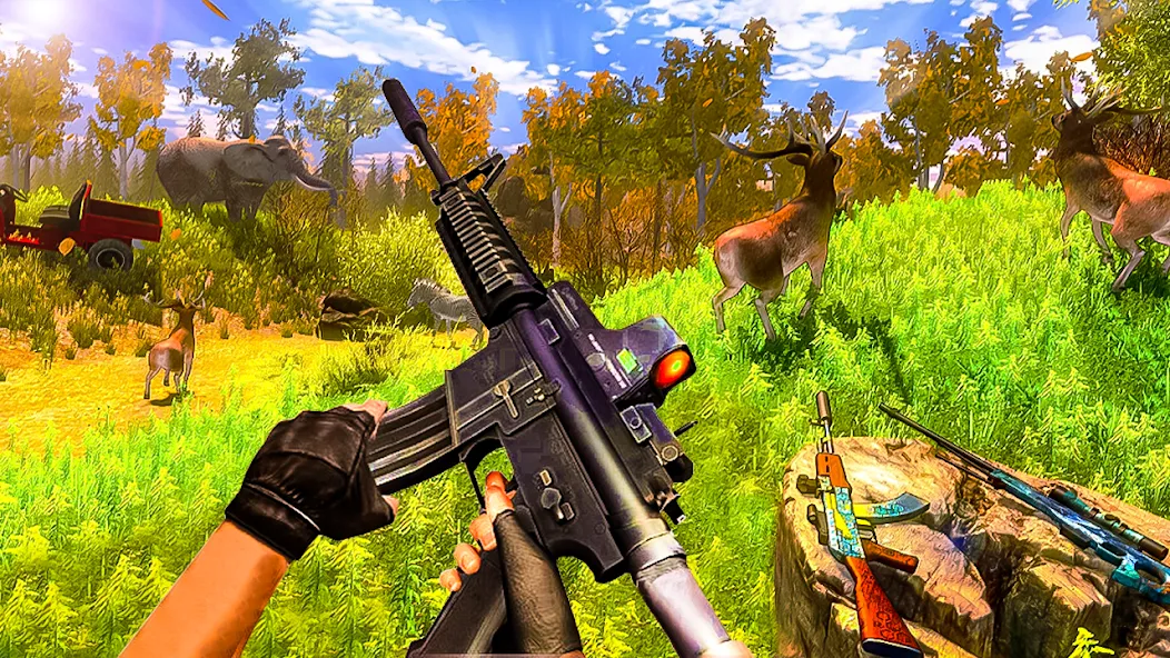 Animal Hunting -Shooting Games Mod APK Много денег и патронов — Скачать на Андроид — скриншот 2 Animal Hunting -Shooting Games Mod APK Много денег и патронов — Скачать на Андроид — скриншот 2