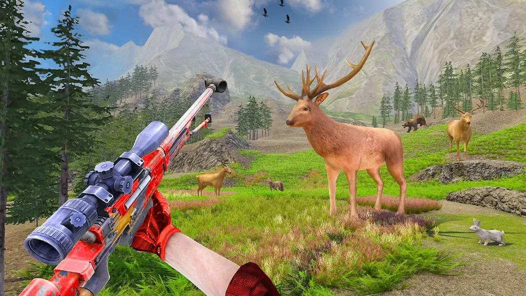 Animal Hunting -Shooting Games Mod APK Много денег и патронов — Скачать на Андроид — скриншот 3 Animal Hunting -Shooting Games Mod APK Много денег и патронов — Скачать на Андроид — скриншот 3