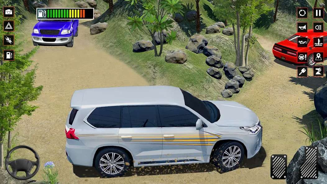 Скачать Mountain Climb 4x4 Car Games — Много денег — скриншот 1