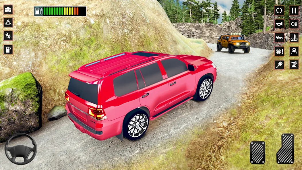Скачать Mountain Climb 4x4 Car Games — Много денег — скриншот 2
