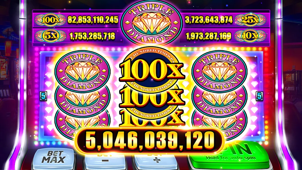 Скачать Double Fortune Casino Games с модом — Много денег — скриншот 1