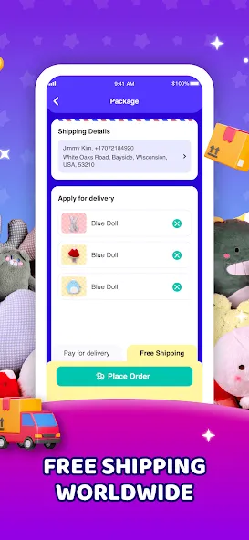 Скачать Claw Eden - Real Claw Machine (Мод: Много денег и попыток) на Андроид — скриншот 3