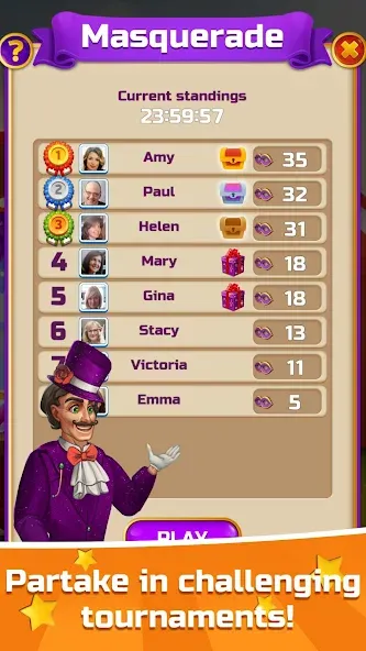 Circus Words: Magic Puzzle — Мод: Много денег — скриншот 2