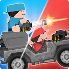 Скачать Clone Armies: Battle Game (Мод: Много денег и кристаллы) на Андроид