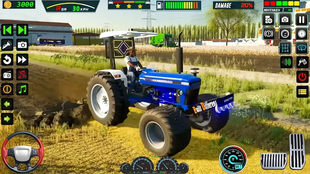 Взломанная US Tractor Farming Games 3d на Андроид — Много денег — скриншот 5