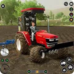 Взломанная US Tractor Farming Games 3d на Андроид — Много денег