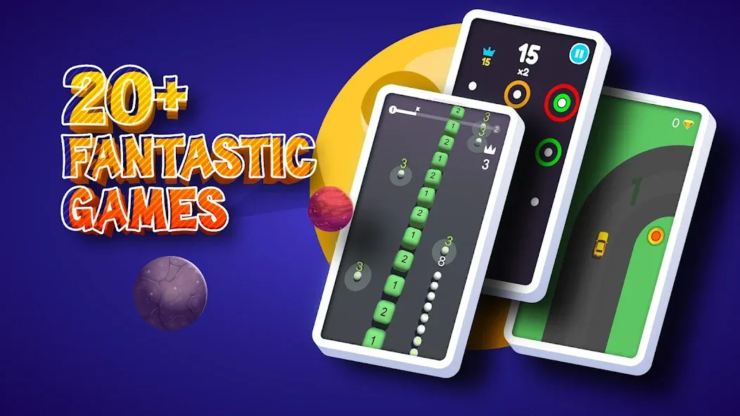 Скачать GameFinity: Arcade Mini games на Android — Все мини-игры разблокированы — скриншот 4