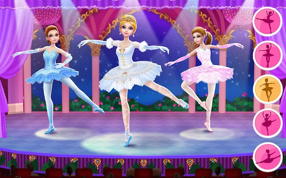 Скачать Pretty Ballerina - Girl Game на Андроид — Все открыто — скриншот 1