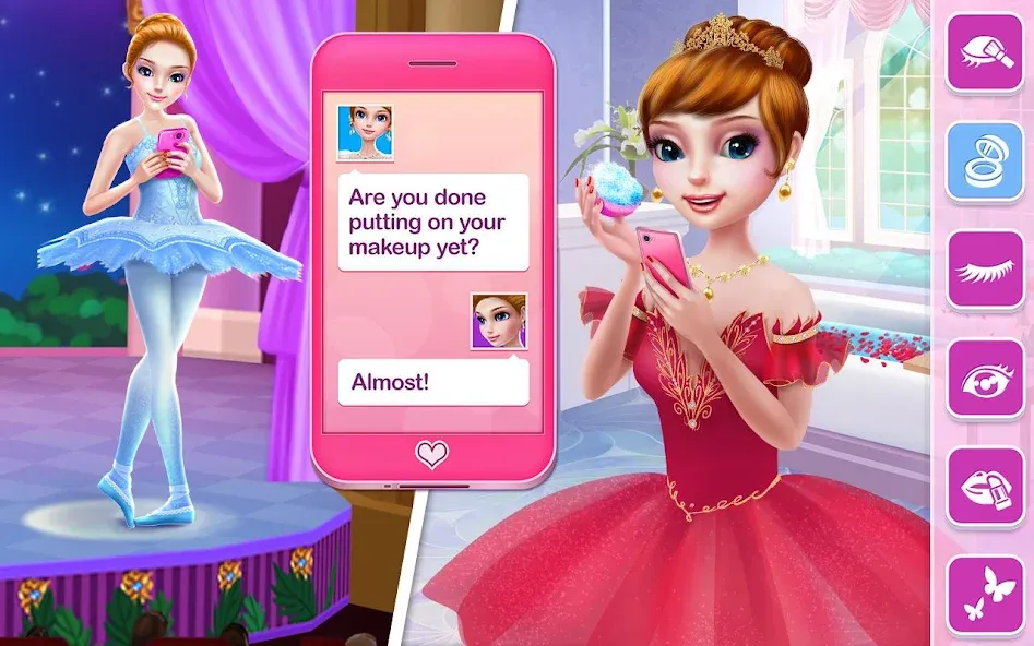 Скачать Pretty Ballerina - Girl Game на Андроид — Все открыто — скриншот 4