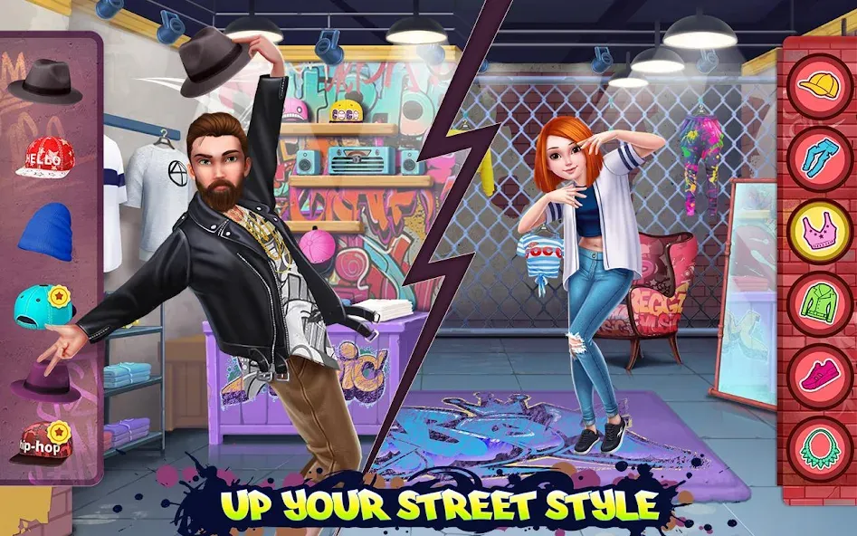 Скачать Hip Hop Battle - Girls vs Boys на Андроид — Все костюмы открыты — скриншот 2 Скачать Hip Hop Battle - Girls vs Boys на Андроид — Все костюмы открыты — скриншот 2