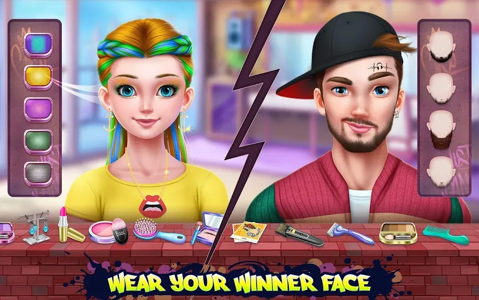 Скачать Hip Hop Battle - Girls vs Boys на Андроид — Все костюмы открыты — скриншот 4 Скачать Hip Hop Battle - Girls vs Boys на Андроид — Все костюмы открыты — скриншот 4