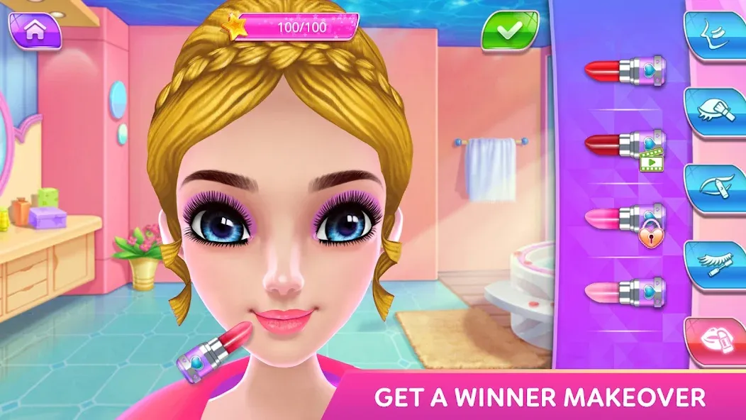 Скачать Gymnastics Superstar Star Girl — Много денег — скриншот 3