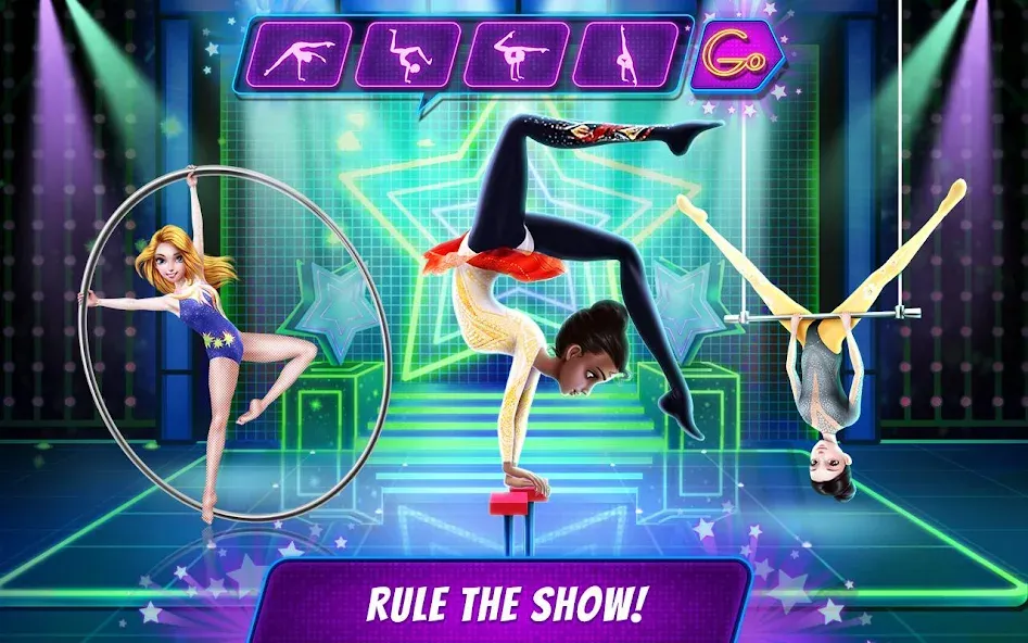 Скачать Acrobat Star Show - Girl Power — Много денег — скриншот 1