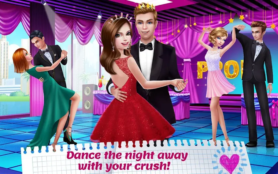 Взлом High School Crush - Love Story — Все открыто — скриншот 5
