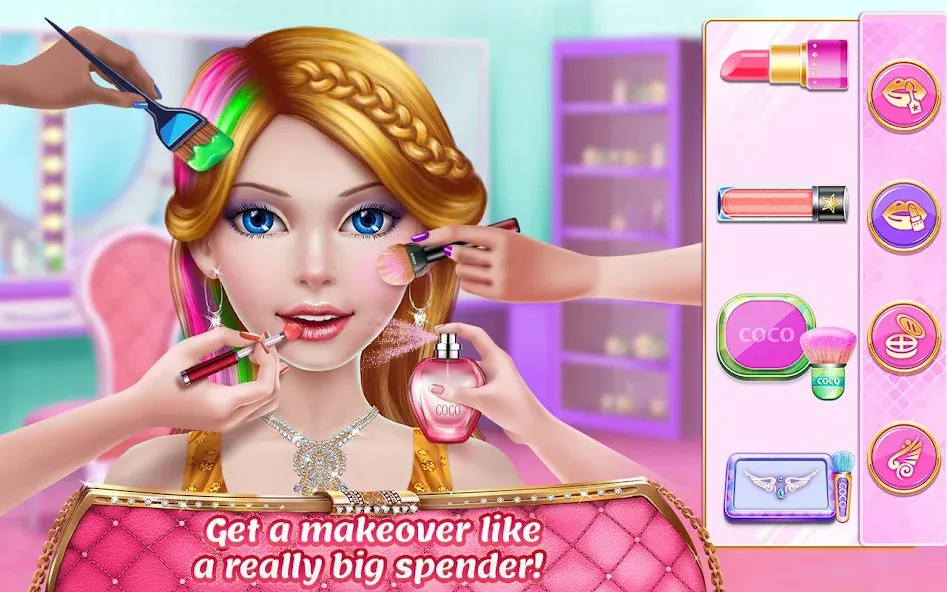 Rich Girl Mall - Shopping Game — Много денег — скриншот 3