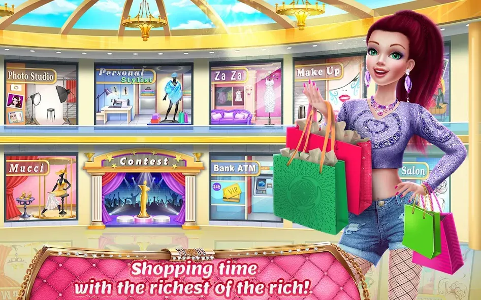 Rich Girl Mall - Shopping Game — Много денег — скриншот 4