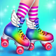 Скачать Roller Skating Girls (Мод: Все куплено) на Андроид