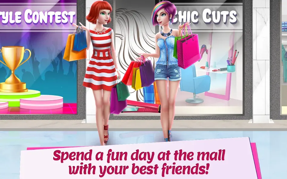 Shopping Mall Girl: Chic Game — Много денег — скриншот 2