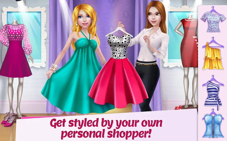 Shopping Mall Girl: Chic Game — Много денег — скриншот 3