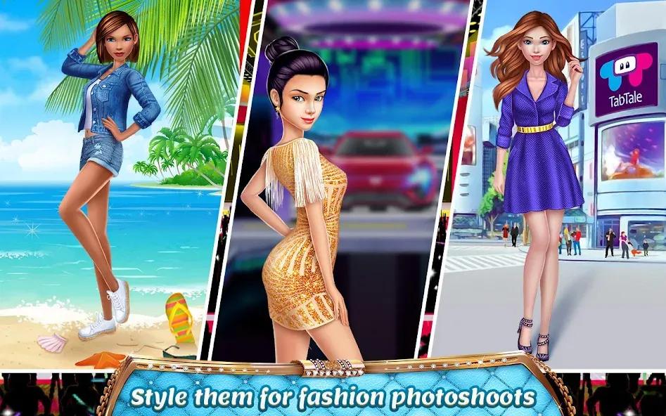 Stylist Girl: Make Me Fabulous — Мод: Много денег — скриншот 1