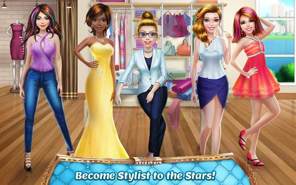 Stylist Girl: Make Me Fabulous — Мод: Много денег — скриншот 5
