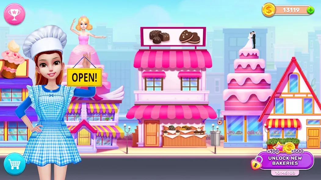 Скачать My Bakery Empire: Bake a Cake с модом — Много денег — скриншот 2