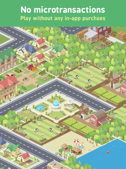 Pocket City Free (Мод Много денег) — скриншот 5