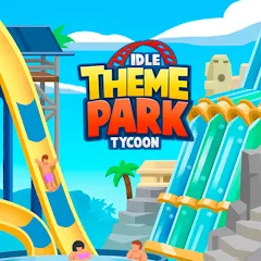 Скачать Idle Theme Park Tycoon (Мод: Много денег и золота) на Андроид