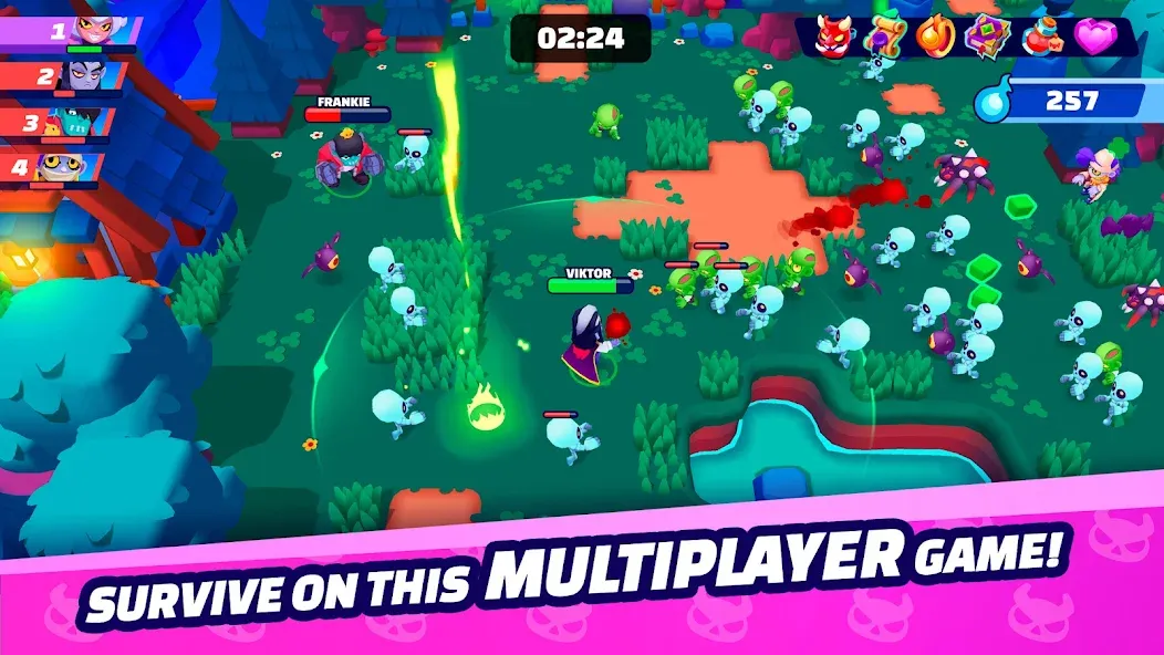 Monster Survivors - PvP Game MOD APK на Android — Много денег — скриншот 1 Monster Survivors - PvP Game MOD APK на Android — Много денег — скриншот 1