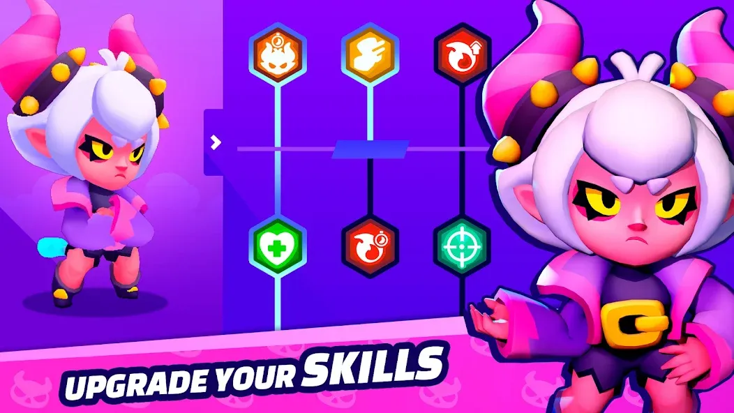 Monster Survivors - PvP Game MOD APK на Android — Много денег — скриншот 5