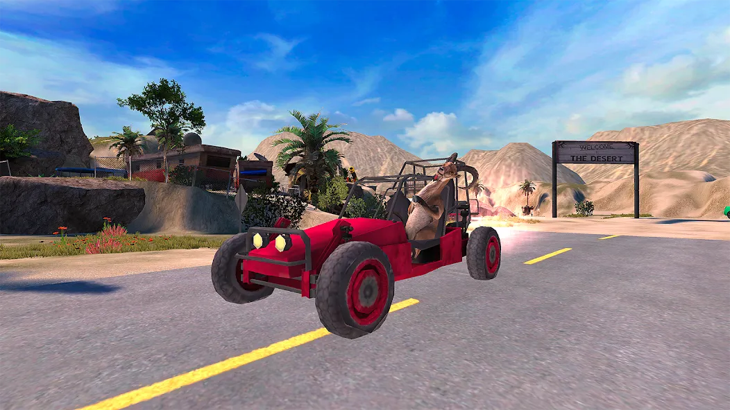 Goat Simulator MOD APK на Android — Все DLC открыты — скриншот 2 Goat Simulator MOD APK на Android — Все DLC открыты — скриншот 2